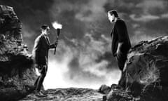 Black and white image from 1931 film Frankenstein