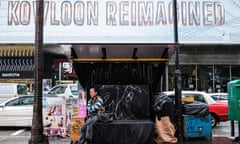 HONG KONG-CHINA-POLITICS-UNREST<br>A man rests at a closed newspaper and magazine street stall in Hong Kong on May 29, 2020. - China faced growing international pressure May 29 over its move to impose a security law on Hong Kong that critics say will destroy the city’s autonomy, with the United States and Britain placing the issue before the UN Security Council. (Photo by Anthony WALLACE / AFP) (Photo by ANTHONY WALLACE/AFP via Getty Images)