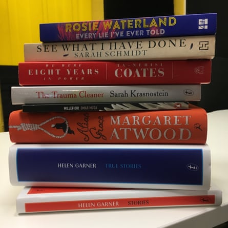 Steph Harmon’s summer reading stack