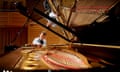 BBC Radio 3 Spirit of Schubert Season<br>Ulrich Gerhartz, director of Concert &amp; Artist Services at Steinway &amp; Sons, tunes a piano ahead of the BBC Radio 3 Schubert Season, at King's Place, London. PRESS ASSOCIATION Photo. Picture date: Friday March 23, 2012. Photo credit should read: Anthony Devlin/PA Wire