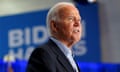 Joe Biden at a campaign event in Madison, Wisconsin, on 5 July.