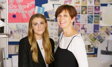 Sophie Harris, left, and Suzanne Dean both work in the design department of publisher Vintage