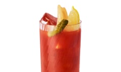 Mexican Seoul's kimchi bloody mary.