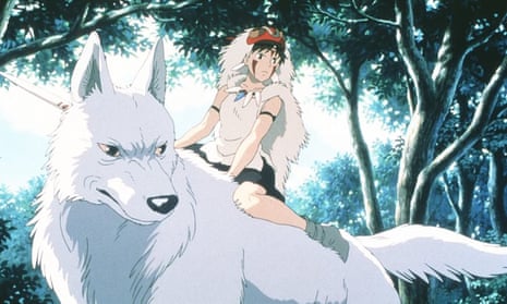 Anime magic … Princess Mononoke.