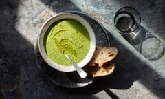 Green with envy: Margot Henderson’s watercress soup.