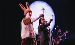 Miriam Nyarko, right, and Toby De Salis in The Lost Spells.