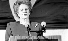 Margaret Thatcher papers released<br>Embargoed to 0001 Saturday July 21 File photo dated 21/9/1988 of Prime Minister Margaret Thatcher giving her speech to an international audience at the College of Europe in the Belgian town of Bruges. Thatcher’s Bruges speech on the future of Europe became a seminal text for Eurosceptics in the UK but was partly inspired by a Europhile and never intended to be an anti-European speech, newly released documents suggest. PRESS ASSOCIATION Photo. Issue date: Saturday July 21, 2018. A note to Mrs Thatcher from Hugh Thomas, then chairman of the Centre for Policy Studies think-tank, set out how the Prime Minister might approach her Europe speech. See PA story HISTORY Thatcher Bruges. Photo credit should read: Rebecca Naden/PA Wire