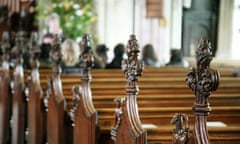 Pews in an Anglican Church