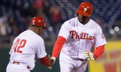 Ryan Howard, seen here at the Phillies game