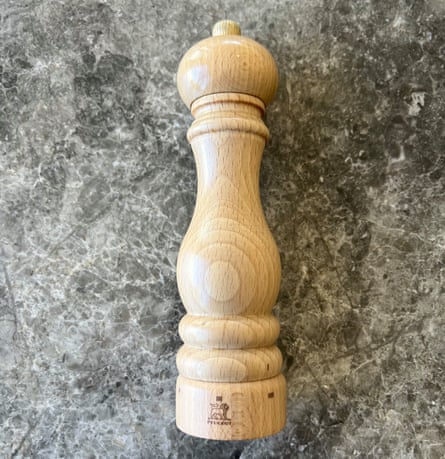 A Peugeot pepper mill