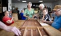 Residents of the Flevoflats, specially adapted accommodation for older people in Amsterdam, part of a plan to create caring neighbourhoods.