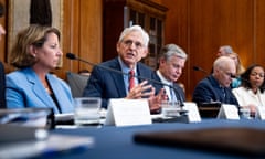 Merrick Garland Hosts A Meeting Of The Justice Department's Election Threats Task Force