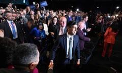 The prime minister at the Conservative conference in Manchester.