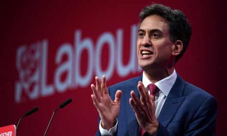 Ed Miliband, the shadow business secretary, at party conference