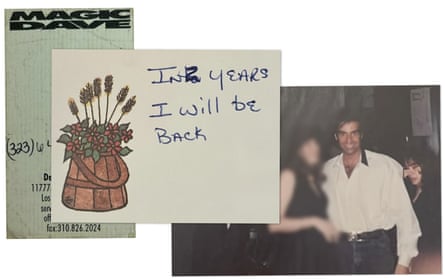 A note that Carla* says David Copperfield gave her.