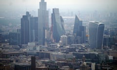 The City of London skyline.