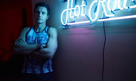 ‘I told him to say some corny porn things, and he started screaming, ‘Give me that big dick!’ Franco one-upped me’ ... director Justin Kelly on working with James Franco in King Cobra.