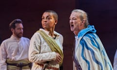 Joseph Kloska, Adjoa Andoh and Liz Kettle in Richard III.