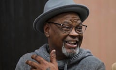 Glynn Simmons reacts after stepping out of the courthouse after Judge Amy Palumbo ruled to approve his ‘actual innocence’ Oklahoma City, Oklahoma, on 18 December.