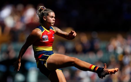 Anne Hatchard was best-on-ground in the 2022 AFLW grand final.