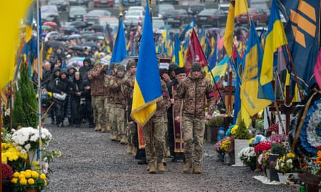 The funeral procession