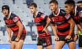 Current NRL stars Joseph Suaalii and Sam Walker wore the famous red and black of the Bears in 2021.