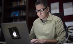 Glenn Greenwald<br>FILE - In this July 10, 2019 file photo, U.S. journalist Glenn Greenwald checks his news website at his home in Rio de Janeiro, Brazil. Brazilian prosecutors accused Greenwald on Tuesday, Jan. 21, 2020, of involvement in hacking the phones of Brazilian officials involved in a corruption investigation, though Brazil’s high court had blocked investigations of the journalist or his Brazil-based news outlet in relation to the case. (AP Photo/Leo Correa, File)