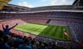 A view of last year’s FA Cup final at Wembley.