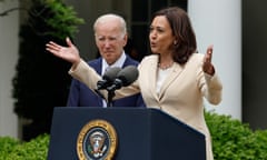 Kamala Harris and Joe Biden