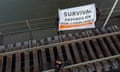 Blockade Australia protesters at a Newcastle rail line