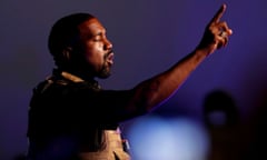 FILE PHOTO: Rapper Kanye West makes a point as he holds his first rally in support of his presidential bid in North Charleston, South Carolina, U.S. July 19, 2020. REUTERS/Randall Hill/File Photo