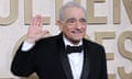 Martin Scorsese at this week’s Golden Globe awards.