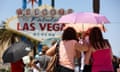 People use umbrellas to block the sun