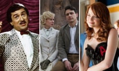 Robert De Niro in The King of Comedy, Nicole Kidman and James Franco in Queen of the Desert and Emma Stone in Easy A.