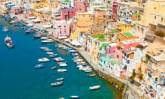 Corricella, Procida Isle, Italy.