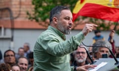 Vox’s leader, Santiago Abascal