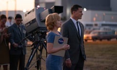 Scarlett Johansson and Channing Tatum in Fly Me to the Moon.
