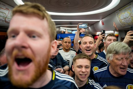 Scotland fans. Mostly not in Scotland right now.