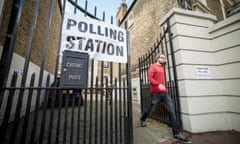 London, UK. 7th May, 2015. Polling Station at New Cross Road Baptist Church on General Election 2015 Polling Day in Lewisham Deptford Constituency © Guy Corbishley/Alamy Live News<br>Polling Station at New Cross Road Baptist Church on General Election 2015 Polling Day in Lewisham Deptford Constituency © Guy Corbishley/Alamy Live News