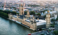 Big Ben and Houses of Parliament in London