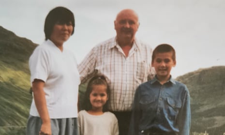 Jen McPherson with her family.