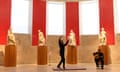 Flamenco dancer El Yiyo and guitarist Rafael Andújar perform at the Sala de las Musas hall in the Prado Museum in Madrid this week.