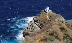 Eftamartyros (Seven Martyrs) church on Sifnos, Greece.