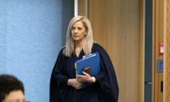 The coroner Brigitte Windley at the opening of the Christchurch shooting inquest