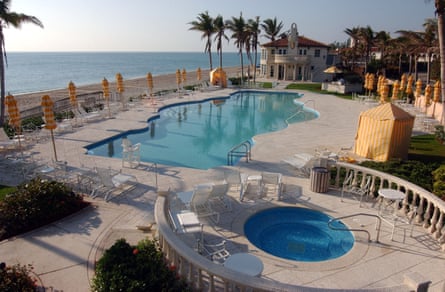 Views of Mar a lago estate owned by Donald Trump in Palm Beach.