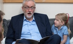 Jeremy Corbyn reading