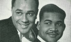 Vic Evans (Victor Brown), left, and Chester Harriott during their heyday as the musical duo Harriott and Evans in the 1950s.