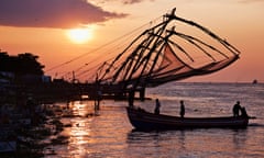 Fishing nets in Fort Kochi, Kerala