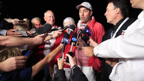 Wild Oats XI skipper speaks after record Sydney to Hobart finish – video