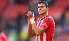 The Southampton winger Mohamed Elyounoussi